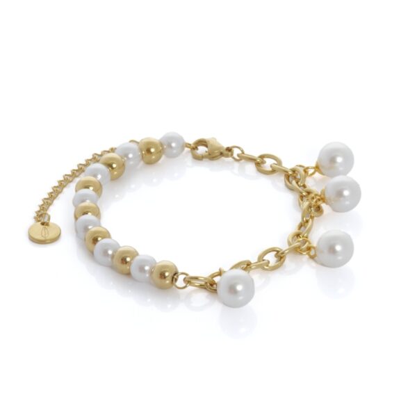 PULSERA BOLITAS PERLAS  ALEXAH. - Imagen 2